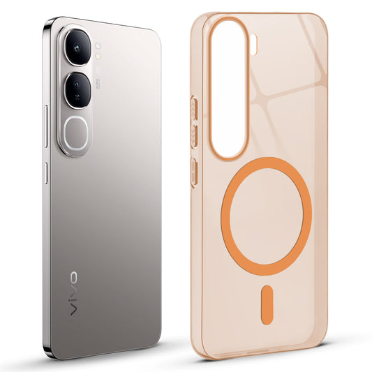 Anti-Yellow Scratch Resistant Case Support Magnetic Accessories Back Cover For Vivo Y300 5G