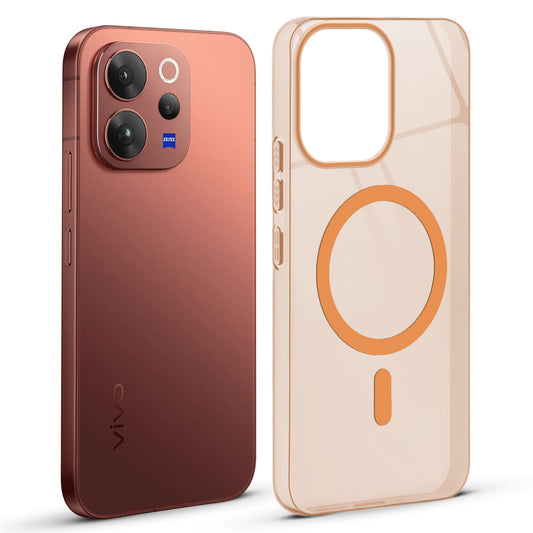 Anti-Yellow Scratch Resistant Case Support Magnetic Accessories Back Cover For Vivo V70 5G