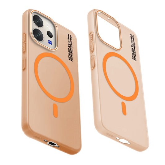 Colourful Frosted Matte With Raised Camera Protection Back Cover Case For Vivo V70 5G