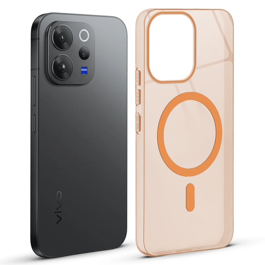 Anti-Yellow Scratch Resistant Case Support Magnetic Accessories Back Cover For Vivo V70 Elite 5G