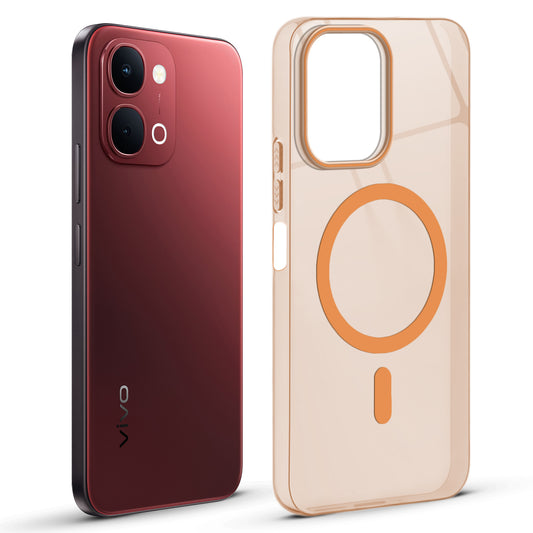 Anti-Yellow Scratch Resistant Case Support Magnetic Accessories Back Cover For Vivo Y51 Pro 5G