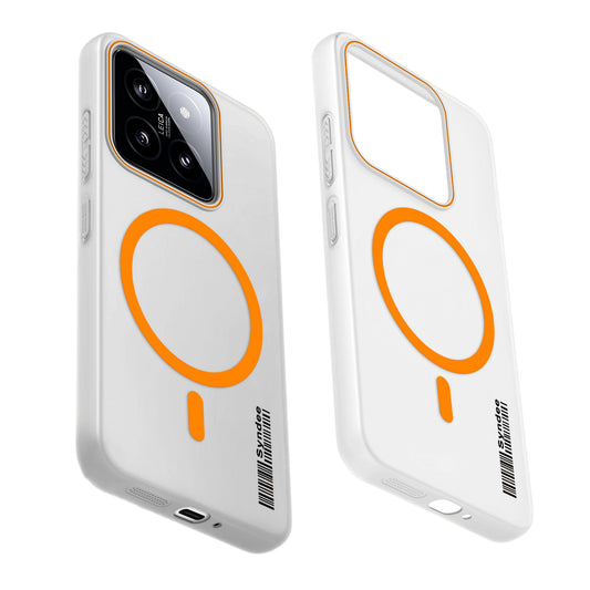 Frosted Sleek Matte Wireless Charging Support Back Cover Case for Xiaomi 14 5G With Raised Camera Protection