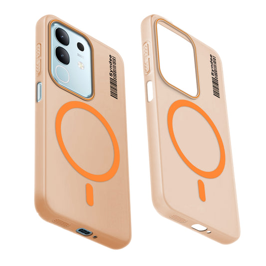 Colourful Frosted Matte With Raised Camera Protection Back Cover Case For iQOO Z10x 5G