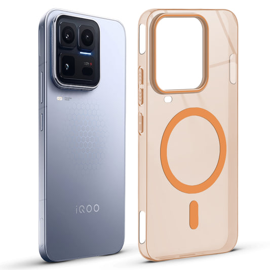 Anti-Yellow Scratch Resistant Case Support Wireless Charging Back Cover For iQOO 15 Ultra 5G