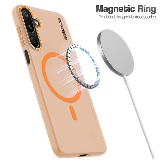 Colourful Frosted Matte With Raised Camera Protection Back Cover Case For Samsung M16 5G