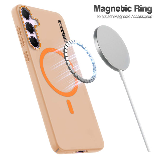 Colourful Frosted Matte With Raised Camera Protection Back Cover Case For Samsung A35 5G
