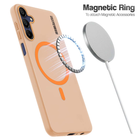 Colourful Frosted Matte With Raised Camera Protection Back Cover Case For Samsung A15 5G