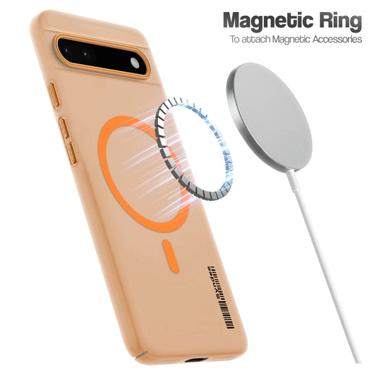 Colourful Frosted Matte With Raised Camera Protection Back Cover Case For Google Pixel 6A