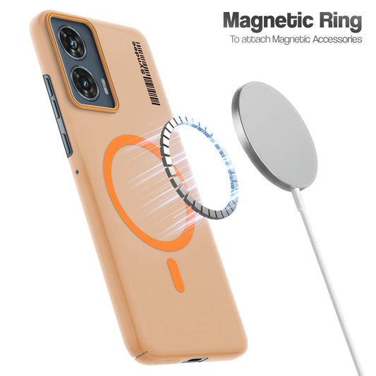 Colourful Frosted Matte With Raised Camera Protection Back Cover Case For Motorola Moto Edge 50 Fusion 5G