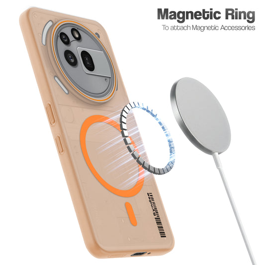 Colourful Frosted Matte With Raised Camera Protection Back Cover Case For Nothing Phone 3A Pro 5G