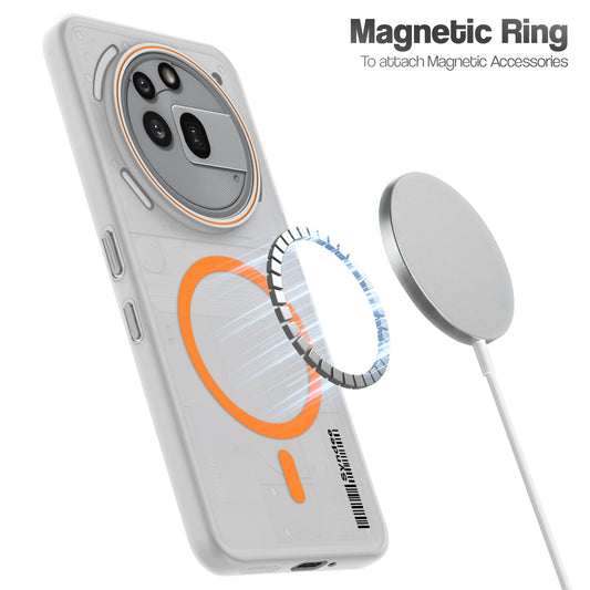 Frosted Sleek Matte With Raised Camera Protection Back Cover Case For Nothing Phone 3A Pro 5G