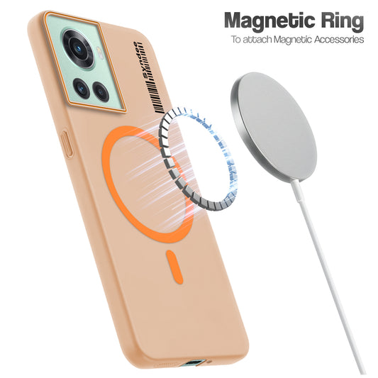 Colourful Frosted Matte With Raised Camera Protection Back Cover Case For OnePlus 10R 5G