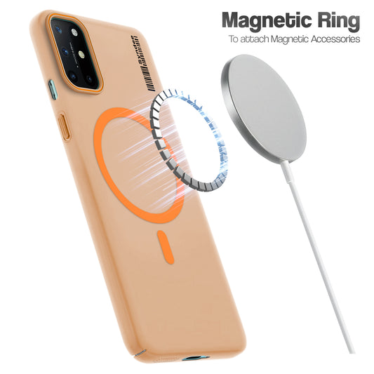 Colourful Frosted Matte With Raised Camera Protection Back Cover Case For OnePlus 8T