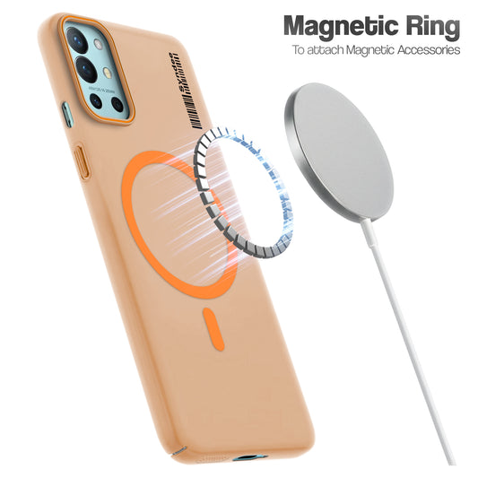 Colourful Frosted Matte With Raised Camera Protection Back Cover Case For OnePlus 9R