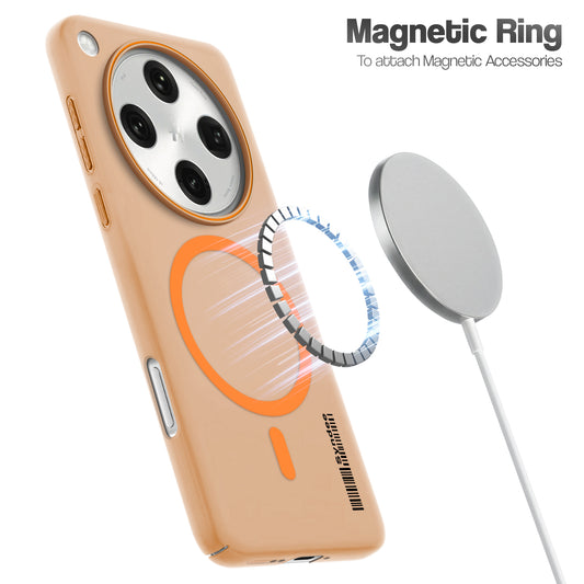 Colourful Frosted Matte Wireless Charging Support Back Cover Case for Oppo Find X8 Pro 5G With Raised Camera Protection