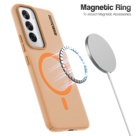 Colourful Frosted Matte With Raised Camera Protection Back Cover Case For Oppo Reno 12 5G