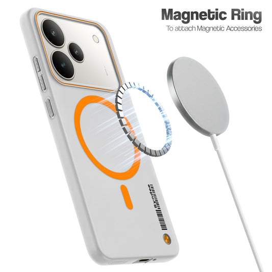 Frosted Sleek Matte With Raised Camera Protection Back Cover Case For Realme P4 5G