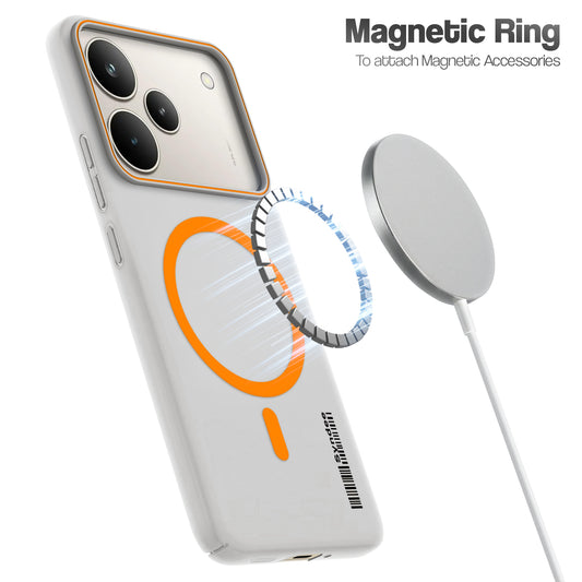 Frosted Sleek Matte With Raised Camera Protection Back Cover Case For Realme P4 Pro 5G