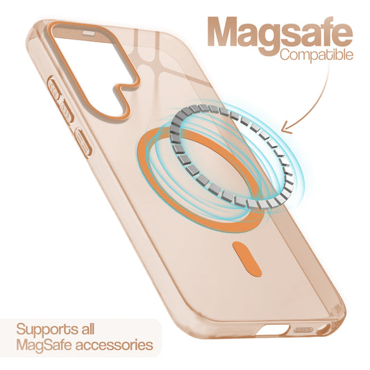 Anti-Yellow Scratch Resistant Case Support Wireless Charging Back Cover For Samsung S26 Ultra 5G