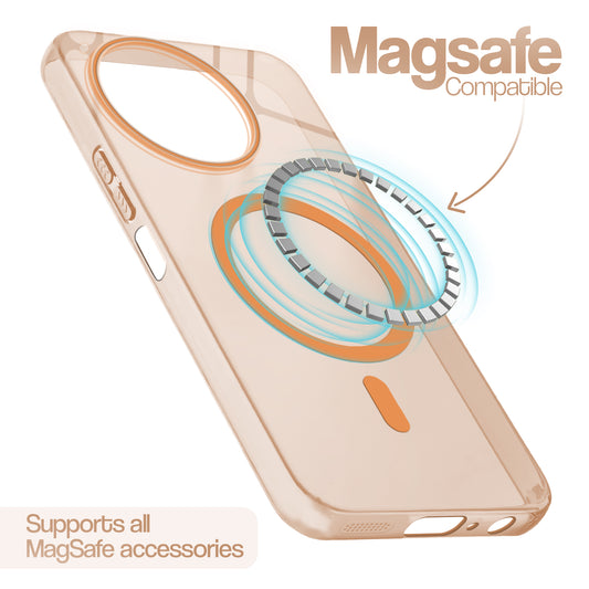 Anti-Yellow Scratch Resistant Case Support Magnetic Accessories Back Cover For Vivo T3x 5G