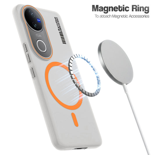 Frosted Sleek Matte With Raised Camera Protection Back Cover Case For Vivo V50 5G