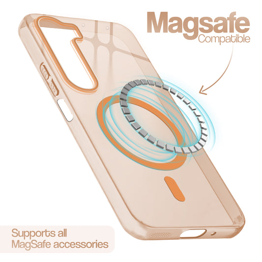 Anti-Yellow Scratch Resistant Case Support Magnetic Accessories Back Cover For Vivo Y31 5G