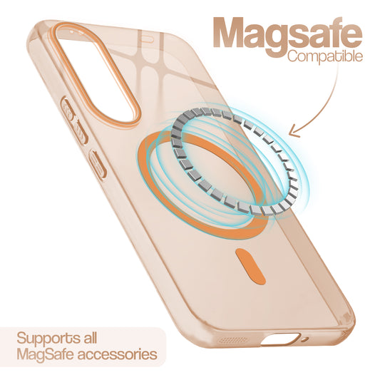 Anti-Yellow Scratch Resistant Case Support Magnetic Accessories Back Cover For Vivo V70 FE 5G