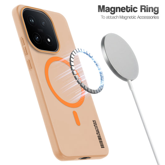 Colourful Frosted Matte Wireless Charging Support Back Cover Case for iQOO 15 5G With Raised Camera Protection