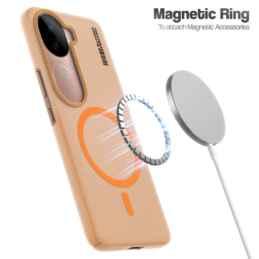 Colourful Frosted Matte With Raised Camera Protection Back Cover Case For Vivo V40e 5G