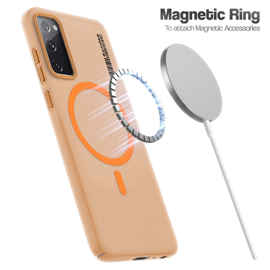 Colourful Frosted Matte Wireless Charging Support Back Cover Case for Samsung S20 FE 5G With Raised Camera Protection