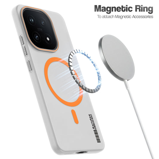 Frosted Sleek Matte Wireless Charging Support Back Cover Case for iQOO 15 5G With Raised Camera Protection