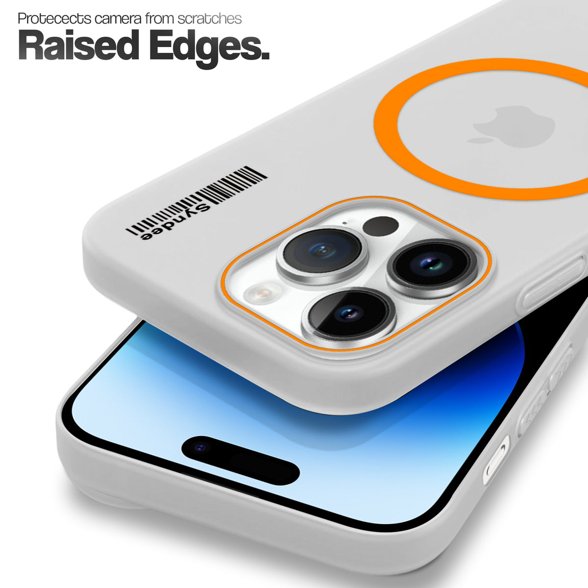 Frosted Sleek Matte Wireless Charging Support Back Cover Case For Apple iPhone 14 Pro Max With Raised Camera Protection