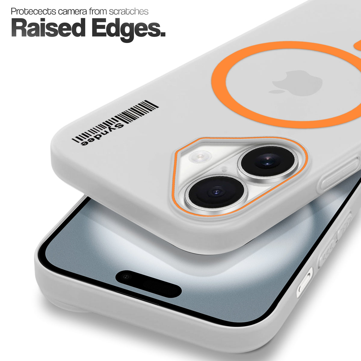 Frosted Sleek Matte Wireless Charging Support Back Cover Case For Apple iPhone 16 With Raised Camera Protection