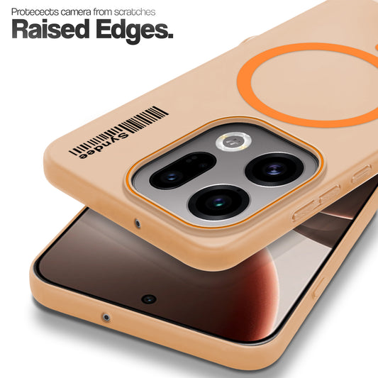 Colourful Frosted Matte Wireless Charging Support Back Cover Case for Oppo Find X9 5G With Raised Camera Protection
