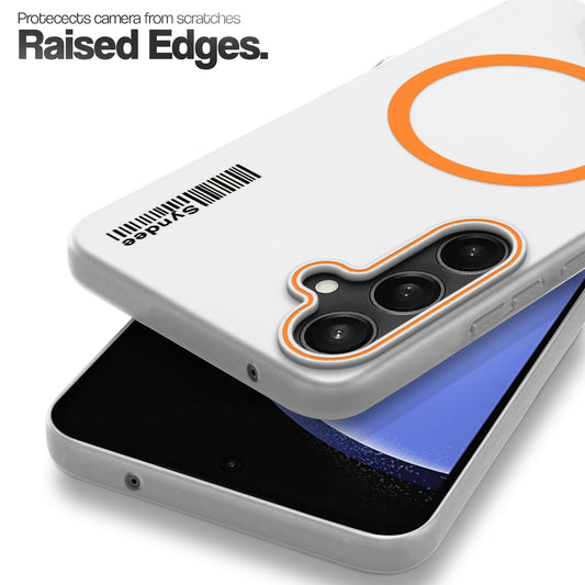 Frosted Sleek Matte Wireless Charging Support Back Cover Case For Samsung S23 FE 5G With Raised Camera Protection