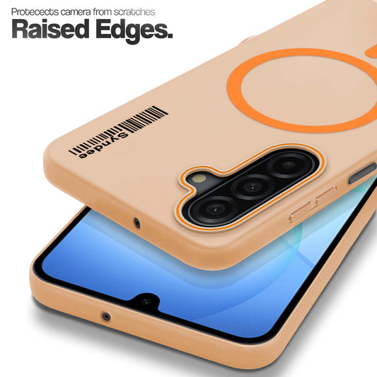 Colourful Frosted Matte With Raised Camera Protection Back Cover Case For Samsung A17 5G