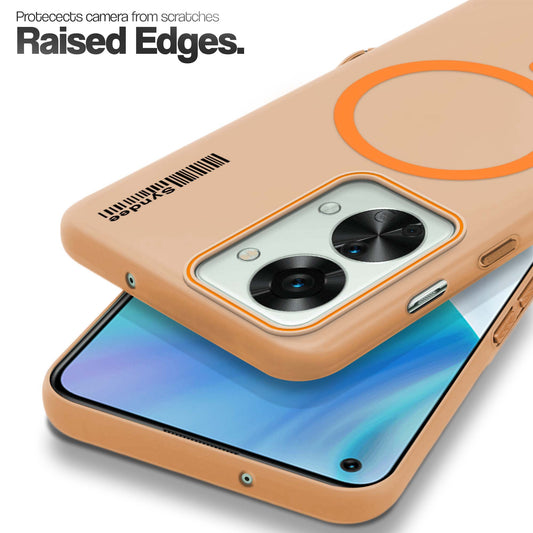 Colourful Frosted Matte With Raised Camera Protection Back Cover Case For OnePlus Nord 2T 5G