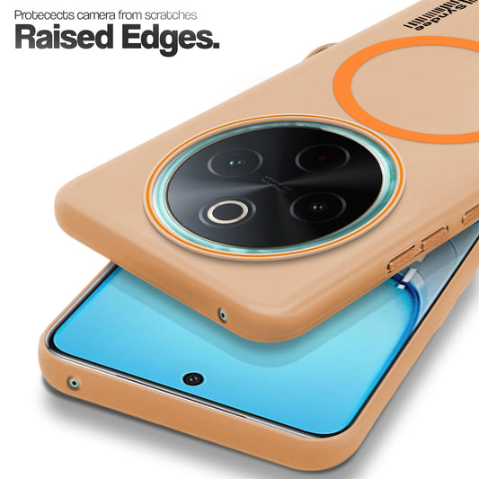 Colourful Frosted Matte With Raised Camera Protection Back Cover Case For iQOO Z10 5G