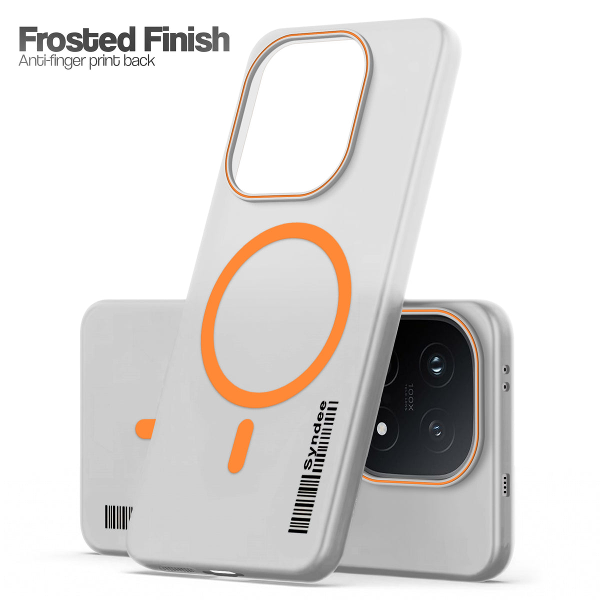 Frosted Sleek Matte Wireless Charging Support Back Cover Case for iQOO 15 5G With Raised Camera Protection