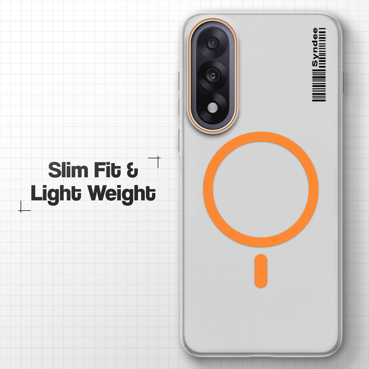Frosted Sleek Matte With Raised Camera Protection Back Cover Case For OnePlus Nord 5 5G