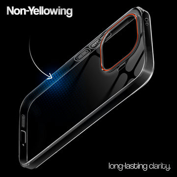 Crystal Clear Anti-Yellow Transparent Back Cover Case With Camera Ring Protection for iQOO Neo 10R 5G