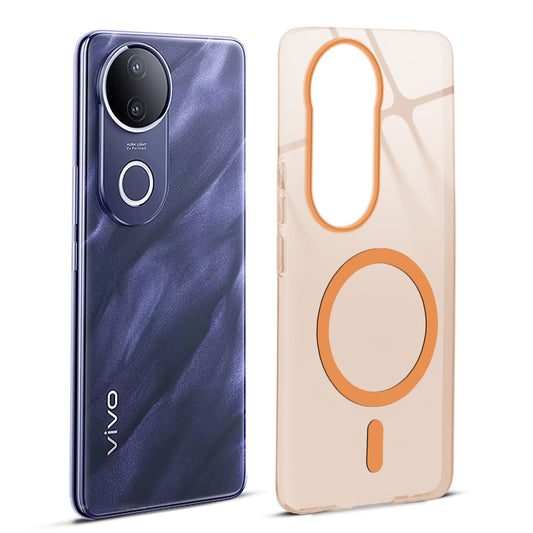 Anti-Yellow Scratch Resistant Case Support Magnetic Accessories Back Cover For Vivo T4R 5G