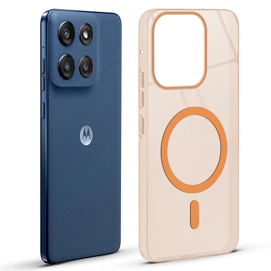 Anti-Yellow Scratch Resistant Case Support Magnetic Accessories Back Cover For Motorola Moto Edge 60 Stylus 5G