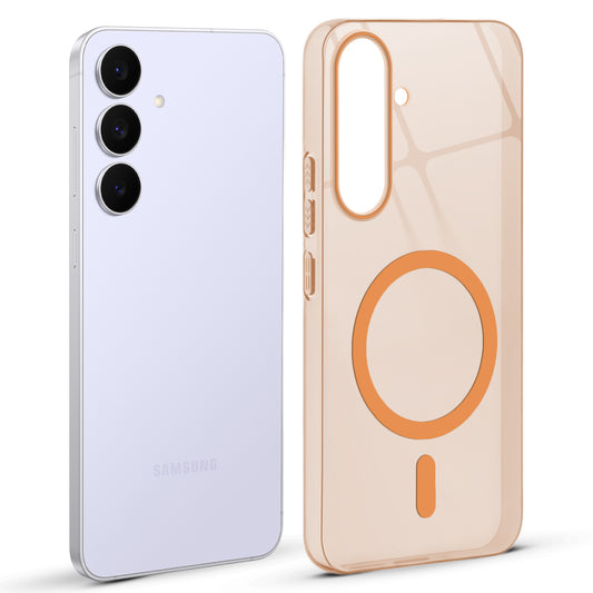 Glossy Hard Wireless Charging Support Case Samsung S25 FE 5G