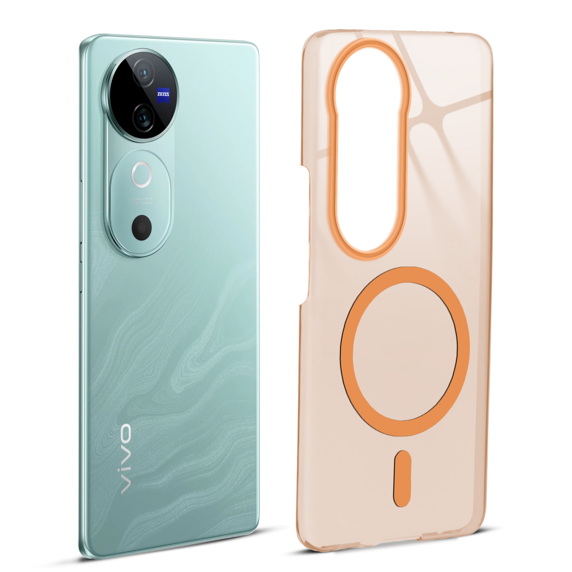 Glossy Hard Magsafe Case Vivo T3 Ultra 5G