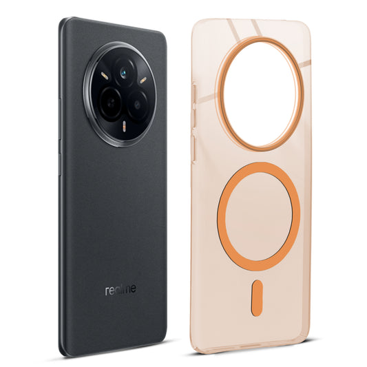 Anti-Yellow Scratch Resistant Case Support Magnetic Accessories Back Cover For Realme 14 Pro 5G