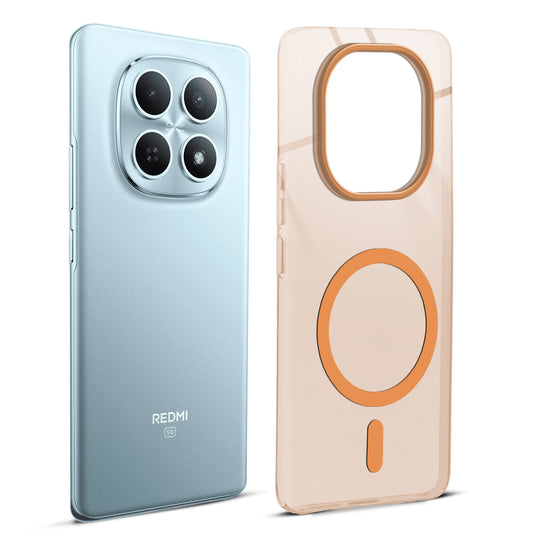 Anti-Yellow Scratch Resistant Case Support Magnetic Accessories Back Cover For Redmi Note 15 5G