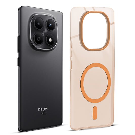 Anti-Yellow Scratch Resistant Case Support Magnetic Accessories Back Cover For Redmi Note 15 SE 5G