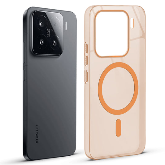 Anti-Yellow Scratch Resistant Case Support Magnetic Accessories Back Cover For Xiaomi 15 5G