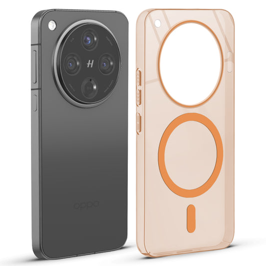 Anti-Yellow Scratch Resistant Case Support Wireless Charging Back Cover For Oppo Find X8 5G